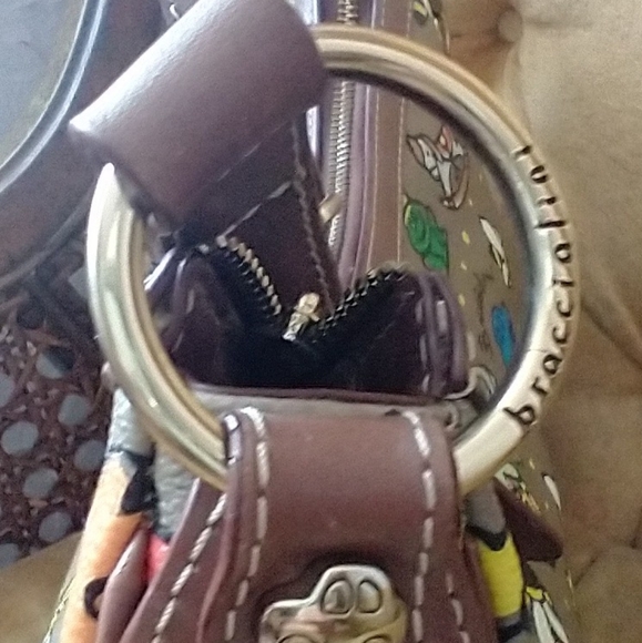 Braccialini leather purse with cartoon designs - Picture 8 of 8